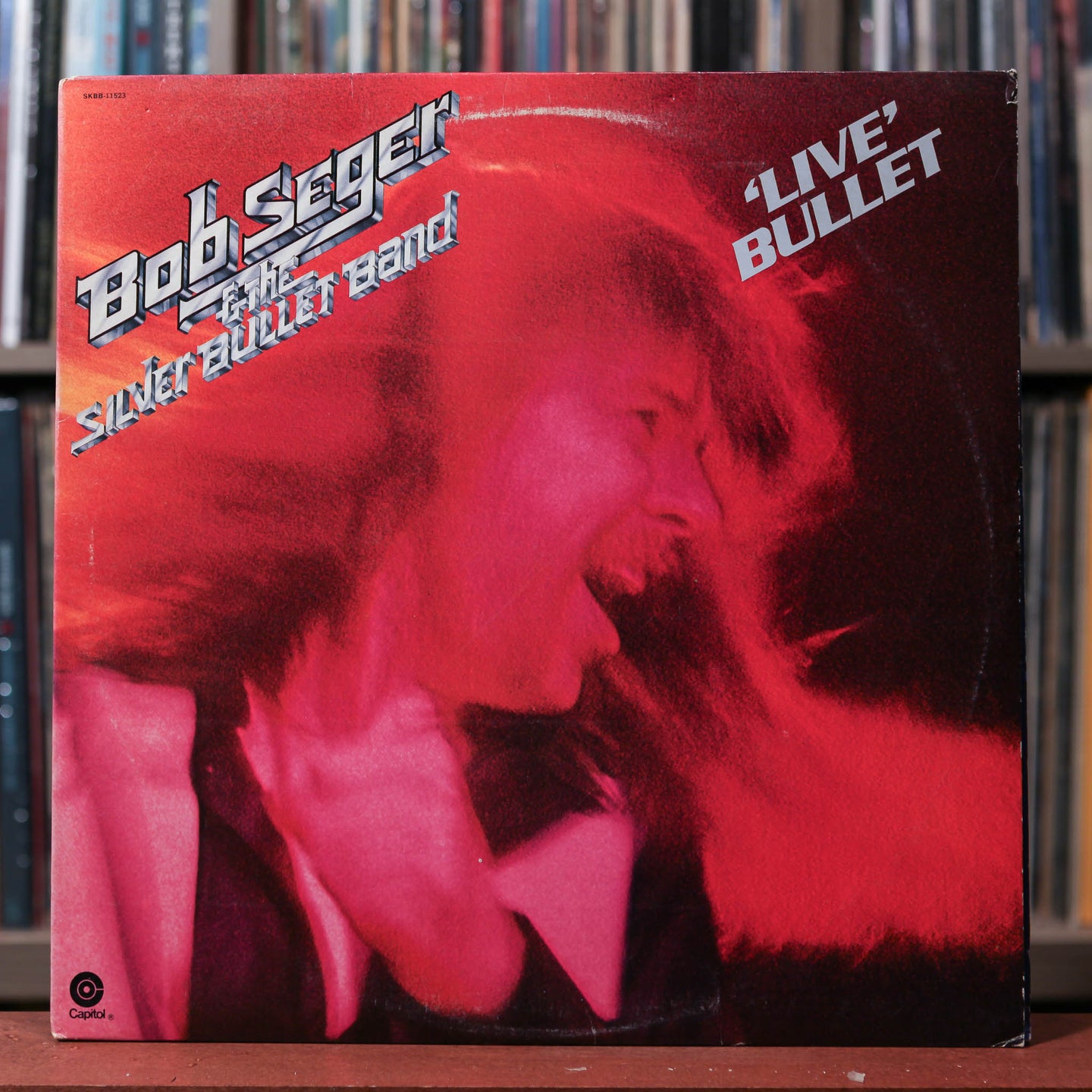 Bob Seger - Live Bullet - 2LP - 1976 Capitol, VG+/VG