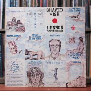 John Lennon/Plastic Ono Band - Shaved Fish - 1978 Apple, VG+/VG+