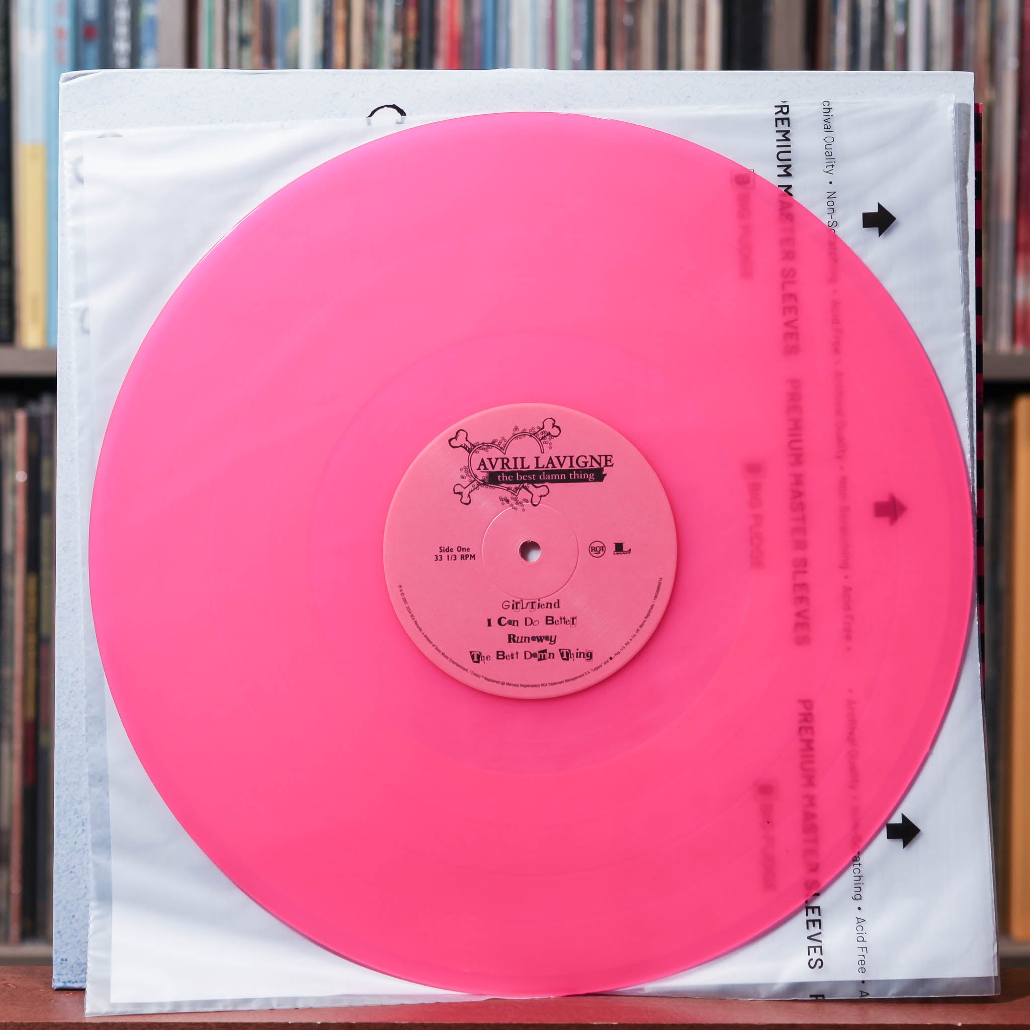 Avril Lavigne - The Best Damn Thing - 2LP PINK VINYL 2024 RCA, VG+/NM