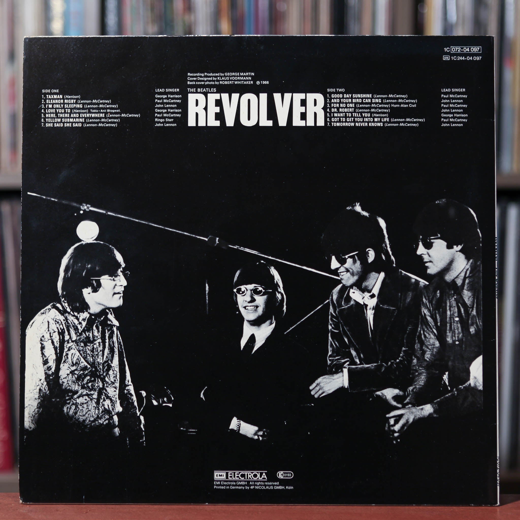 初回ドイツ盤/The Beatles REVOLVER Beatles - Revolver - Amazon.com Music