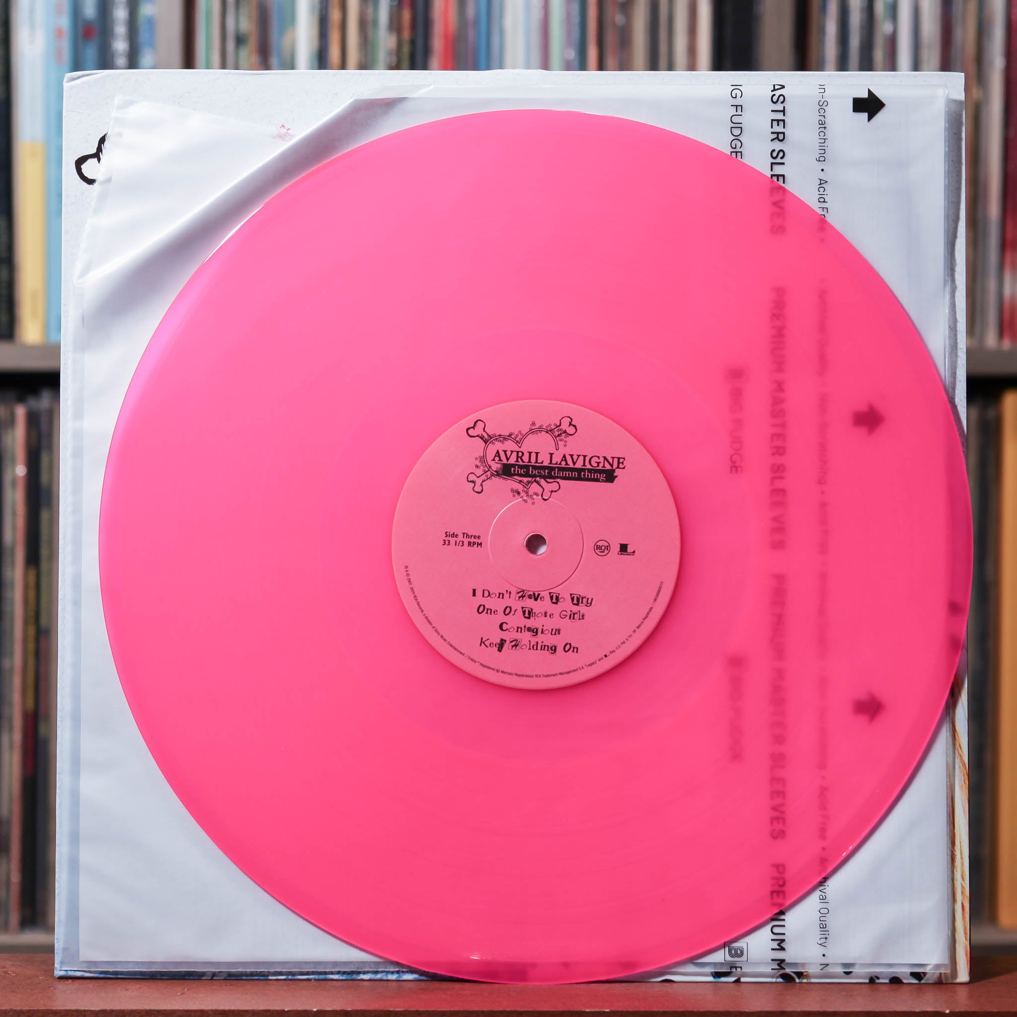 Avril Lavigne - The Best Damn Thing - 2LP PINK VINYL 2024 RCA, VG+/NM