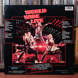 Scorpions - World Wide Live - 2LP  - 1985 Mercury, VG+/EX