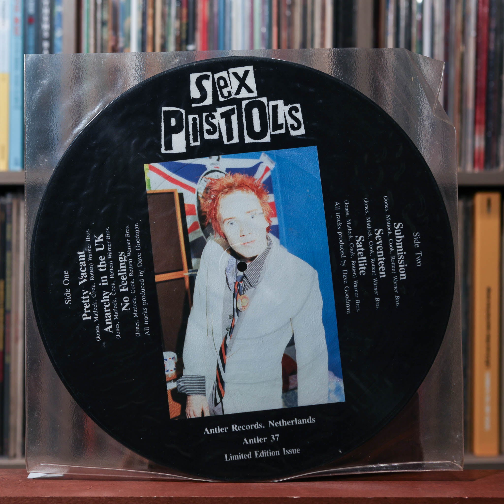 Sex Pistols - Sex Pistols - NETHERLANDS PICTURE DISC 1986 Antler Recor