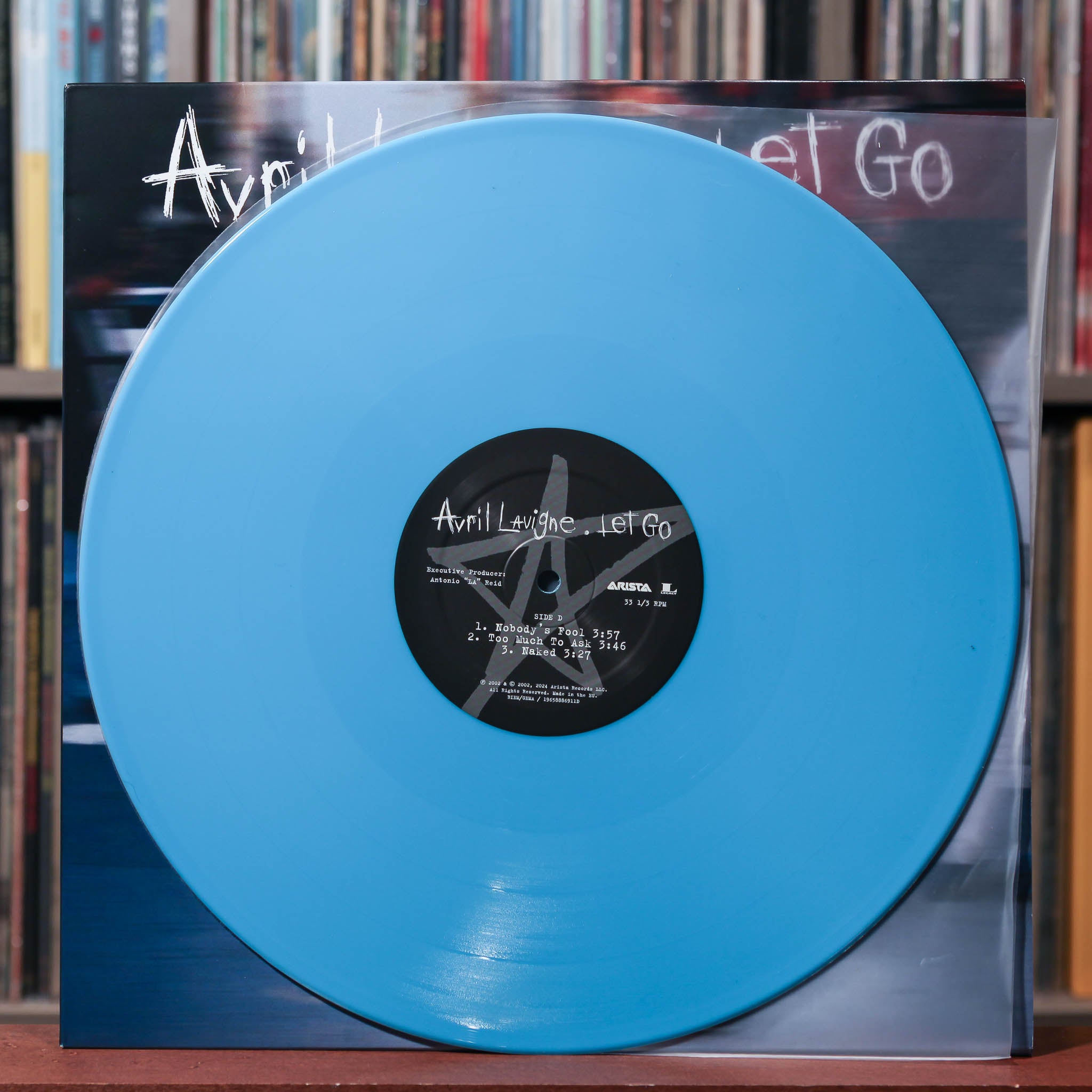 Avril Lavigne - Let Go - EUROPE 2LP TURQUOISE VINYL 2024 Arista, NM/NM