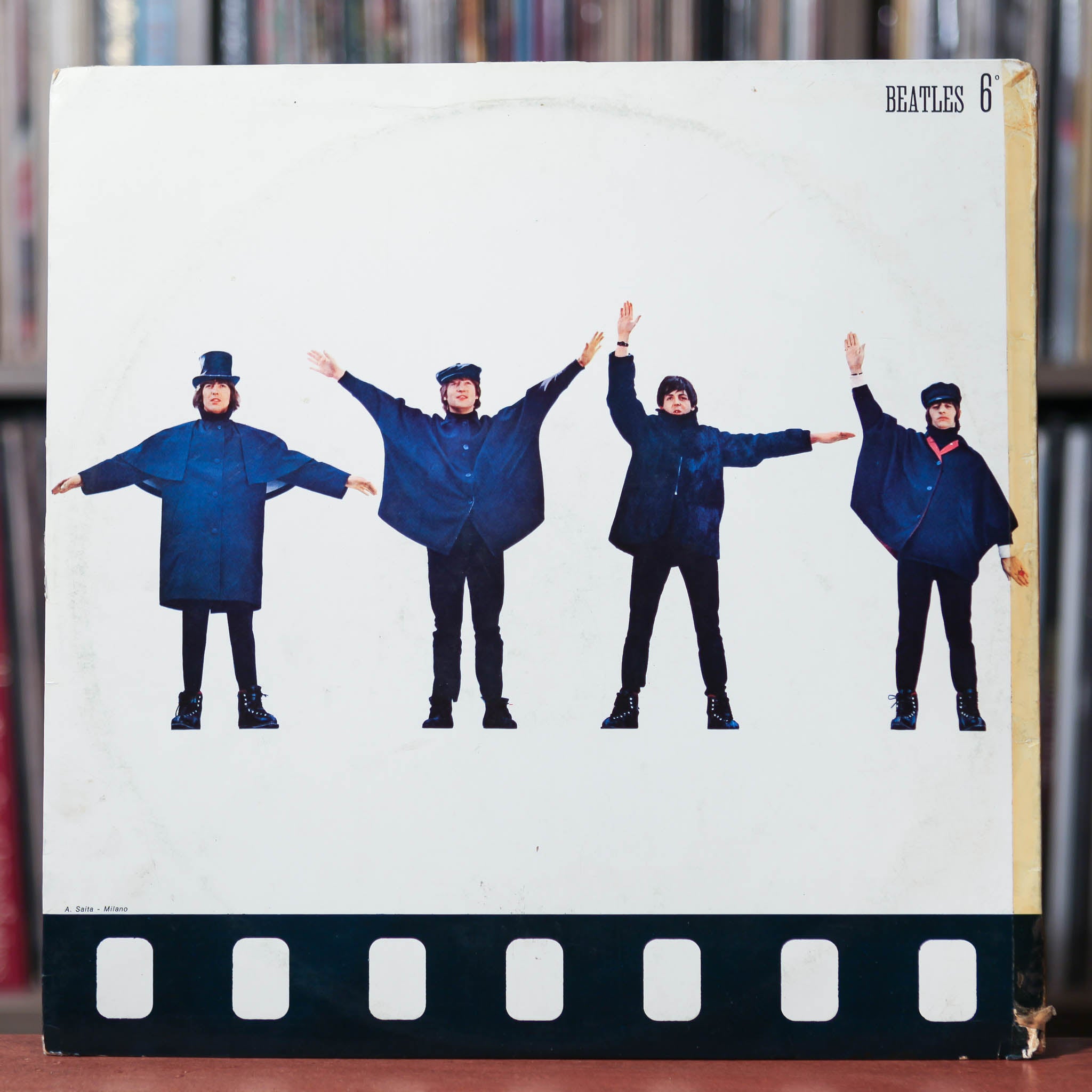 The Beatles - Aiuto! (Help!) - RARE Italian Import - 1965 The Beatles - Aiuto! (Help!) - RARE Italian Import - 1965