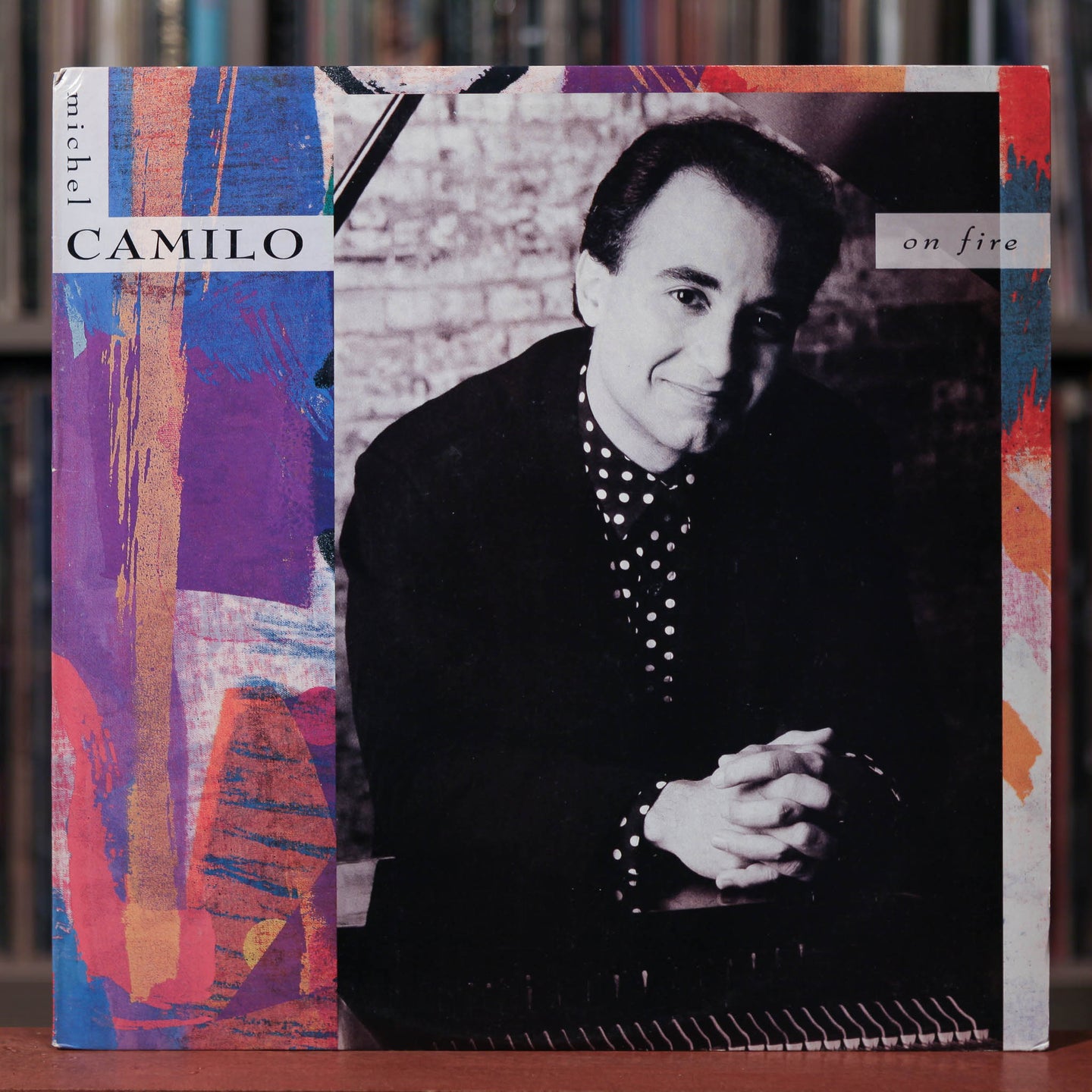 Michel Camilo - On Fire - 1989 Epic, VG+/EX