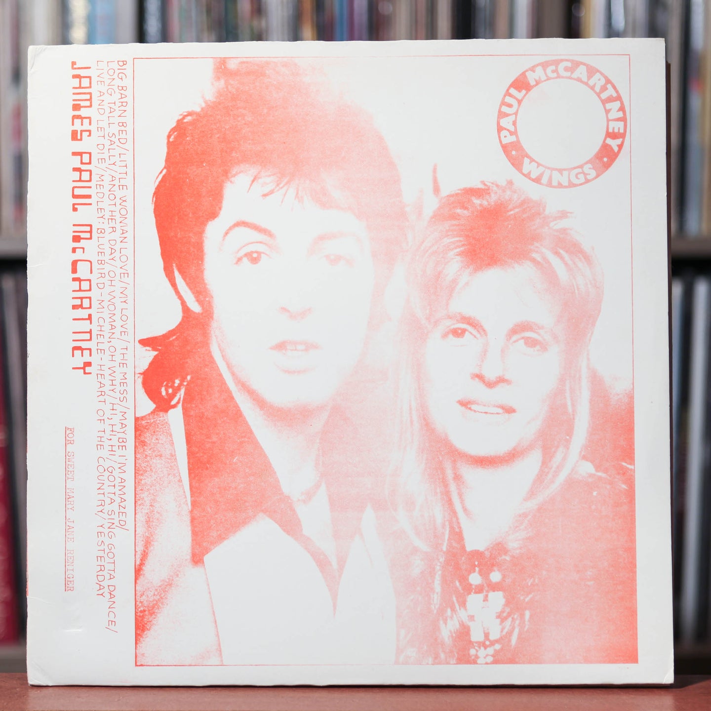 Paul McCartney & Wings - James Paul McCartney - 1973 TMQ, VG+/VG+