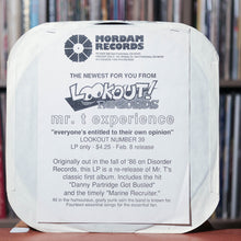 Load image into Gallery viewer, The Mr. T Experience – Everybody&#39;s Entitled To Their Own Opinion - 1990 Lookout! Records, VG+
