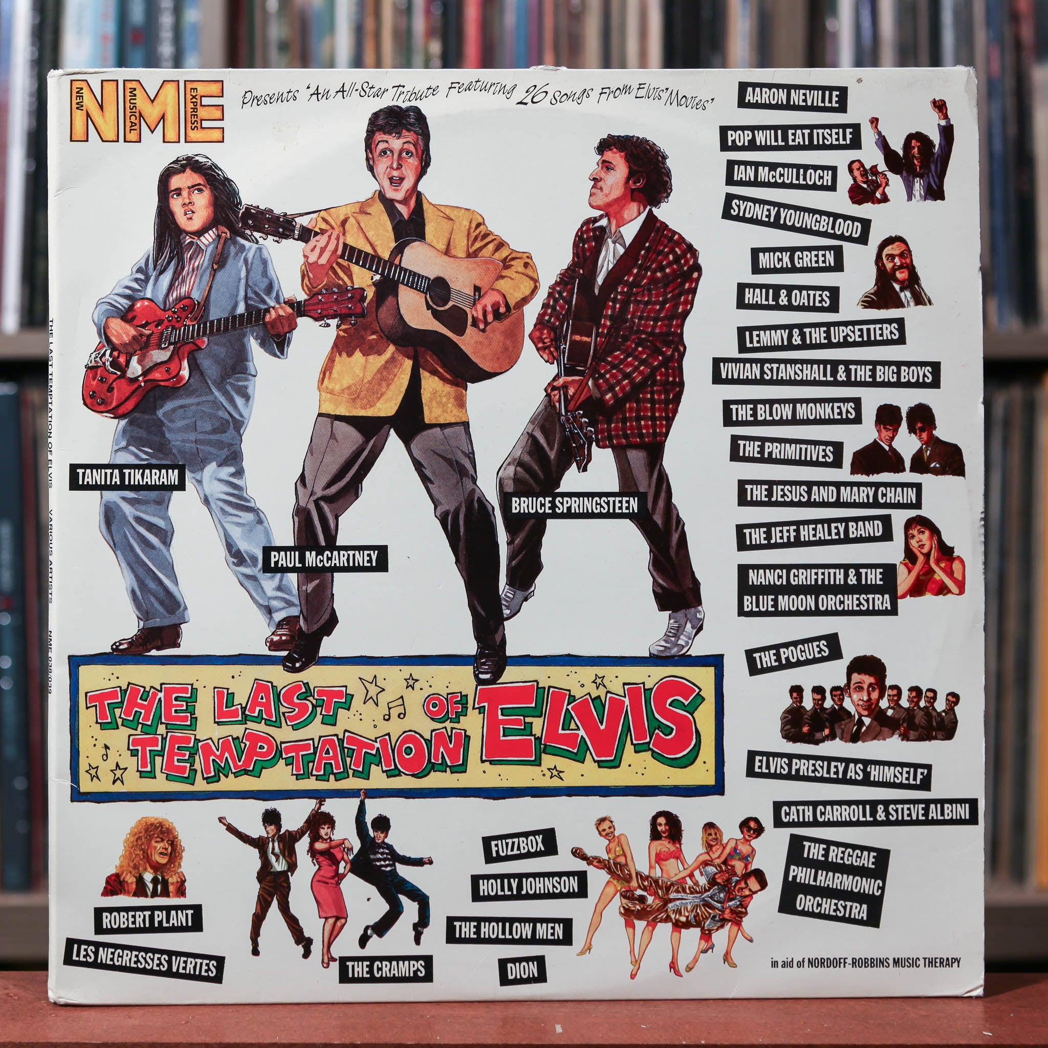 Various - The Last Temptation Of Elvis - UK Import - 1990 New Musical