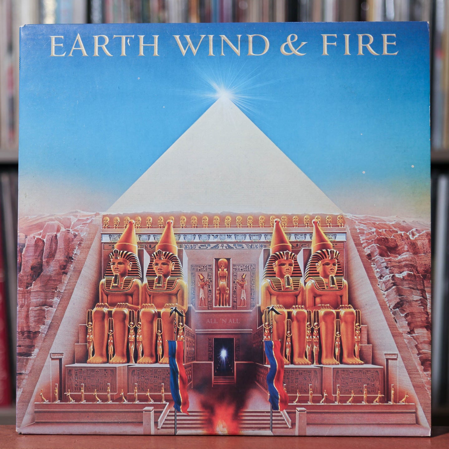 Earth, Wind & Fire - All 'N All - 1977 Columbia, VG+/VG