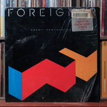 Load image into Gallery viewer, Foreigner - Agent Provocateur - IN SHRINK W/ HYPE 1984 Atlantic, VG/VG+
