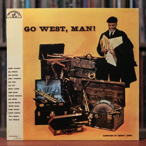 Quincy Jones - Go West, Man! - Spanish Import - 1985 ABC, VG+/EX