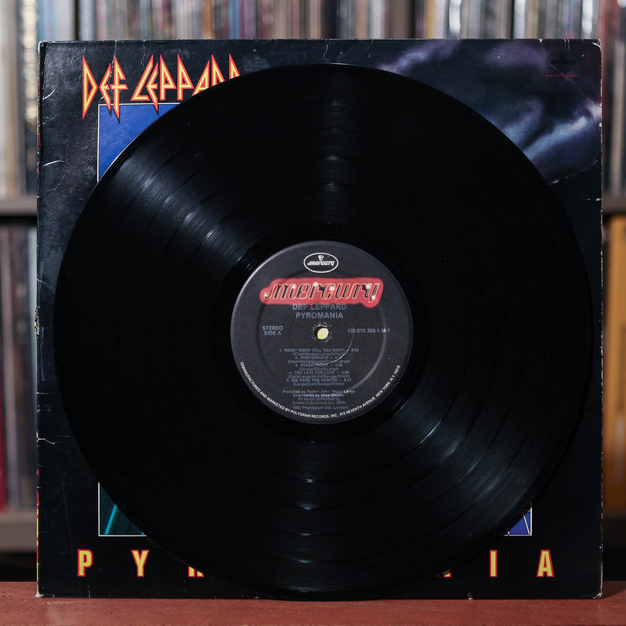 Def Leppard - Pyromania - 1983 Mercury, VG/VG