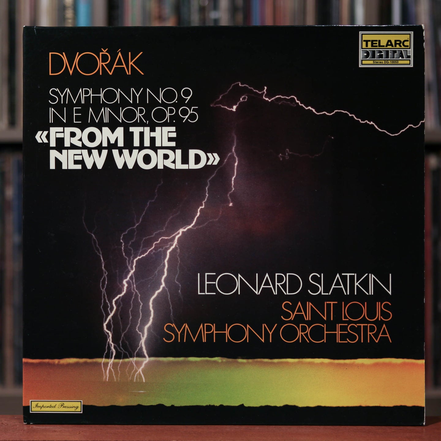 Dvořák* : Leonard Slatkin, Saint Louis Symphony Orchestra - Symphony No. 9 In E Minor, Op. 95 - From The New World - 1980 Telarc, VG+/VG+