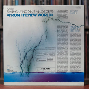 Dvořák* : Leonard Slatkin, Saint Louis Symphony Orchestra - Symphony No. 9 In E Minor, Op. 95 - From The New World - 1980 Telarc, VG+/VG+