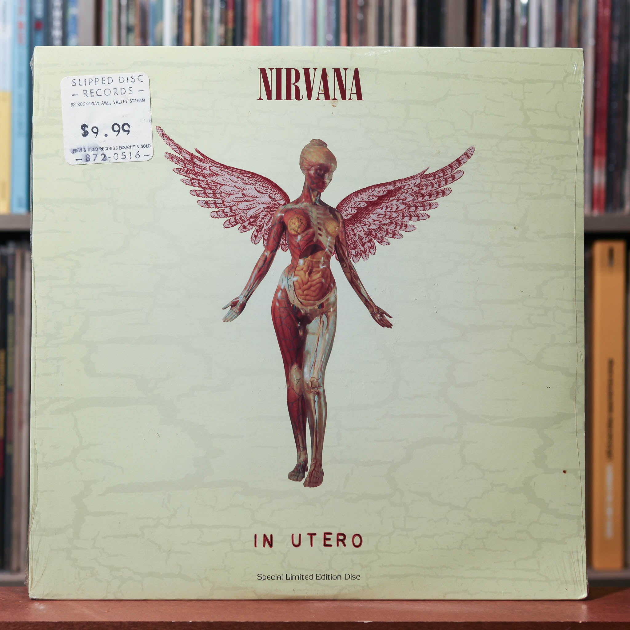 Nirvana - In Utero - US 1st PRESS CLEAR VINYL LTD ED 1993 DGC SEALED O
