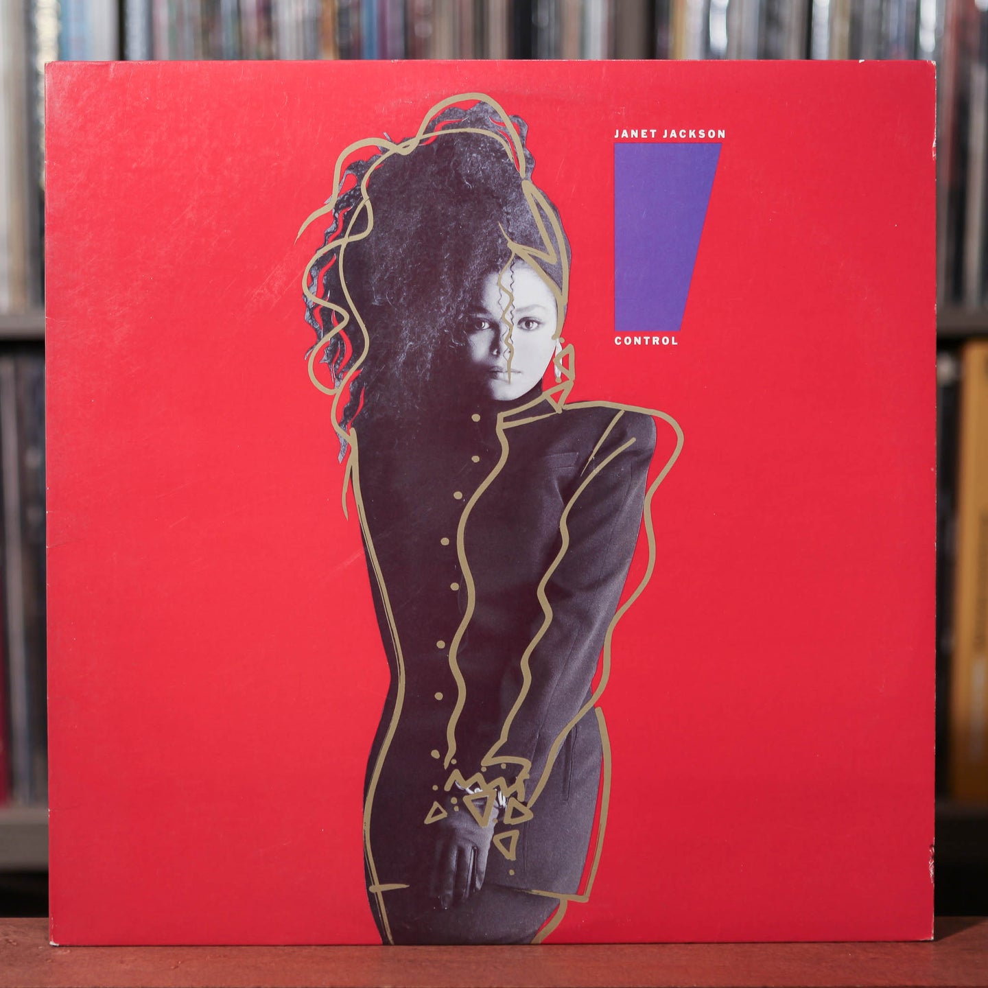 Janet Jackson - Control - 1986 A&M, VG+/VG+