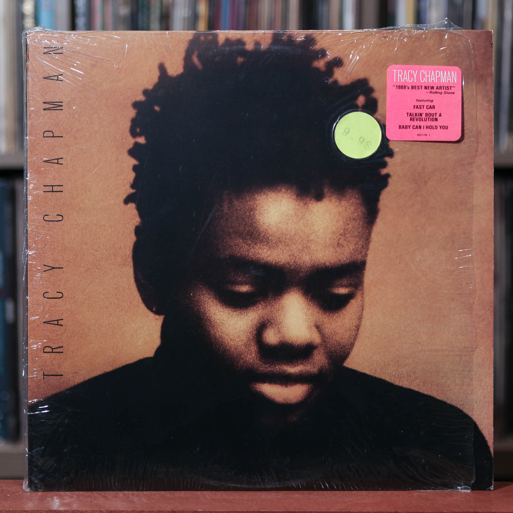 送料込 美品★TRACY CHAPMAN US 1988 US オリジナル LP Tracy Chapman - Self Titled - 1988 Elektra, VG+/NM w/Shrink