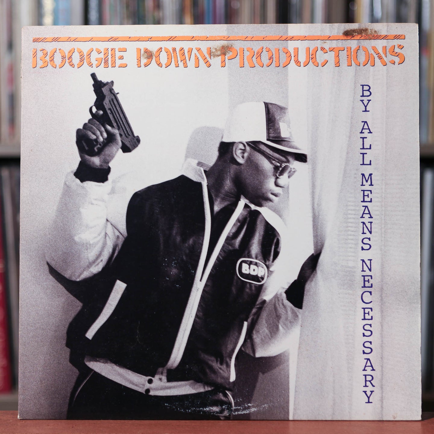 Boogie Down Productions - By All Means Necessary - 1988 Jive, VG+/VG