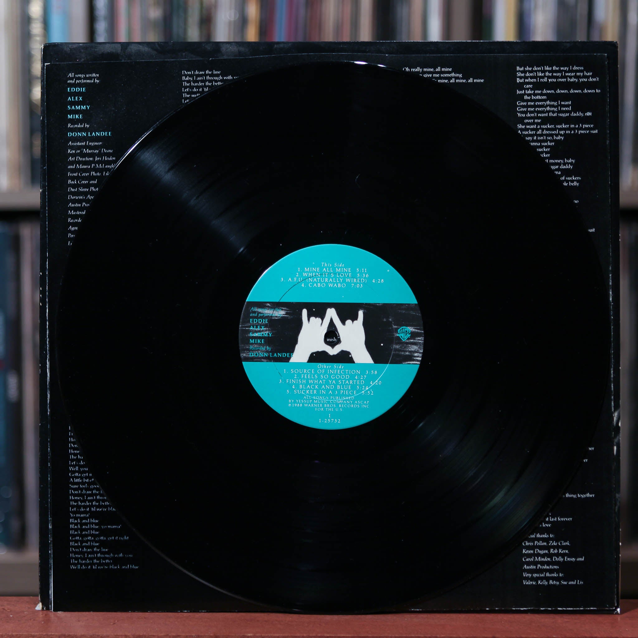 Van Halen - OU812 - 1988 Warner Bros, EX/NM