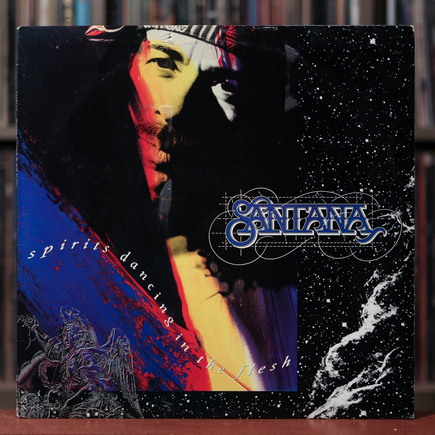 Santana - Spirits Dancing In The Flesh - 1990 Columbia, VG/EX