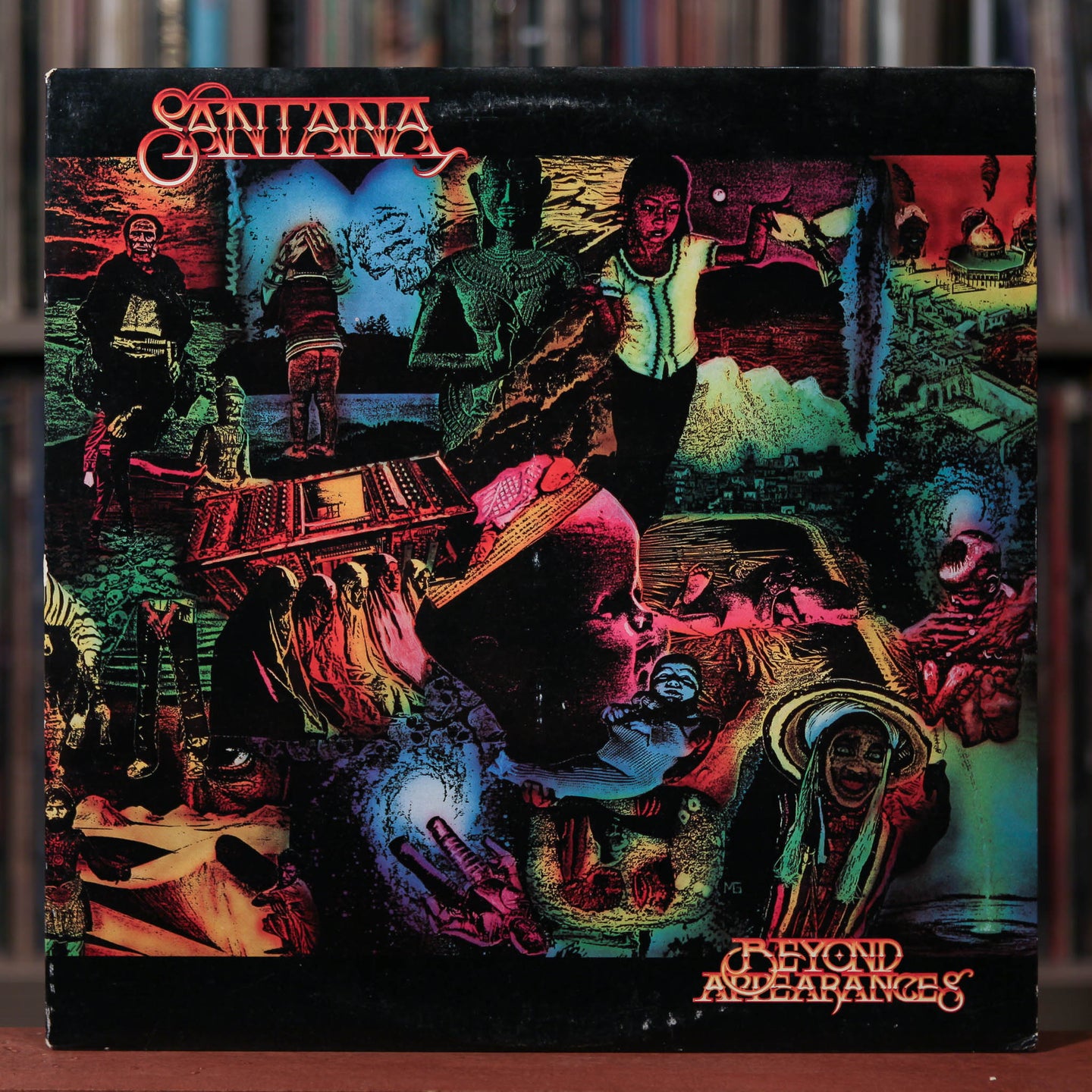 Santana - Beyond Appearances- 1985 Columbia VG+/VG+