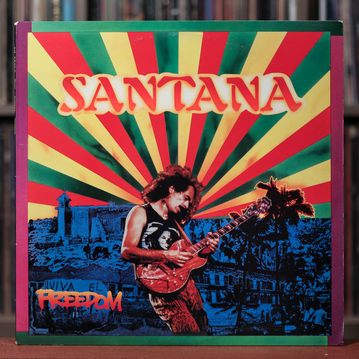 Santana - Freedom - 1987 Columbia, VG+/VG+