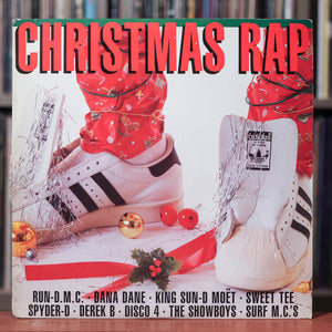 Christmas Rap - Various - RARE PROMO - 1987 Profile, VG/VG