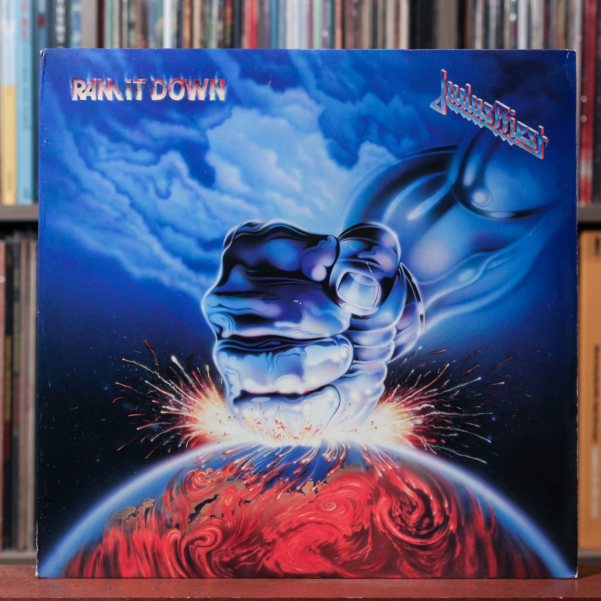 Judas Priest - Ram It Down - 1988 Columbia, VG+/VG+