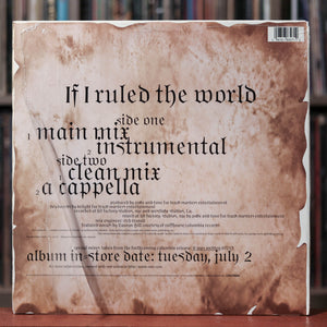 Nas - If I Ruled The World - 12