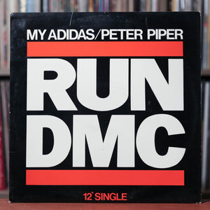 Run DMC - My Adidas / Peter Piper - 12" Single - 1986 Profile, VG/VG+