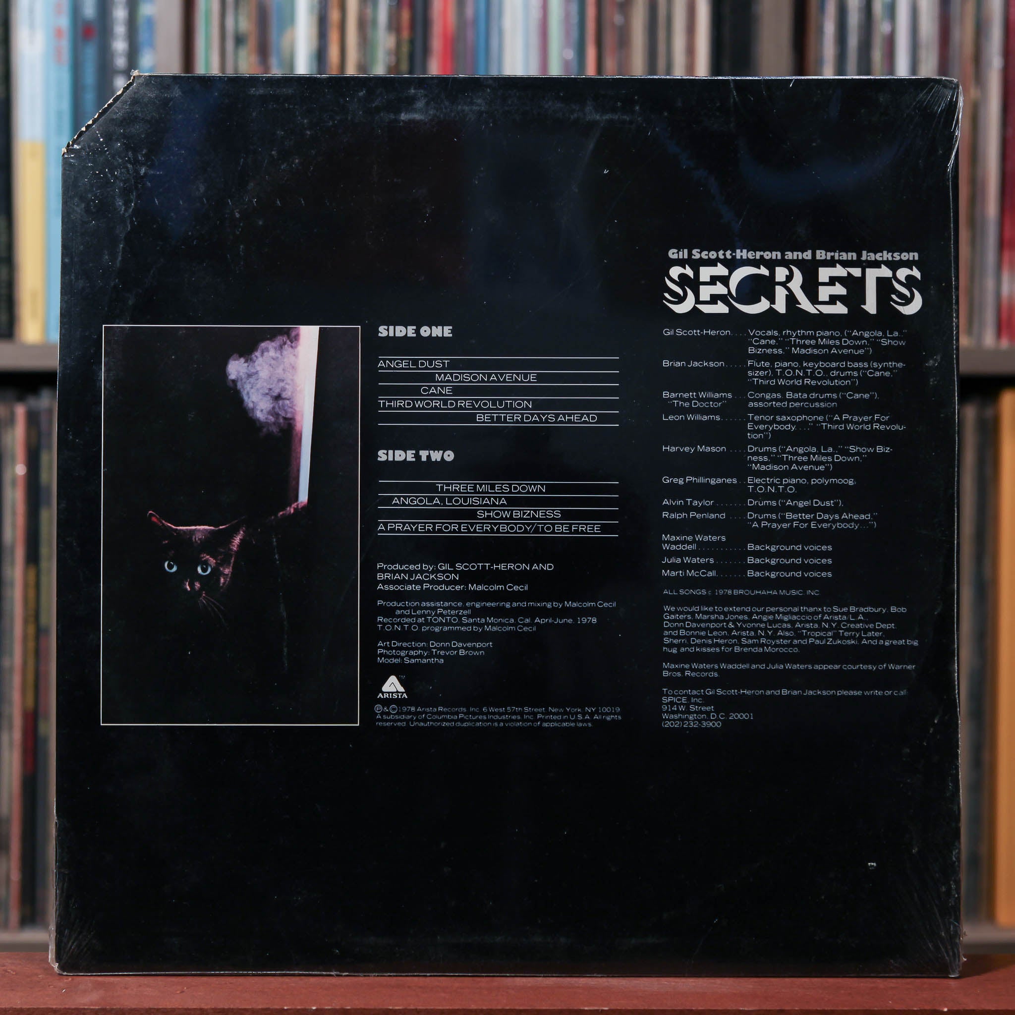 Gil Scott-Heron - Secrets(1978 LP)｜Gil Scott-Heron and Brian