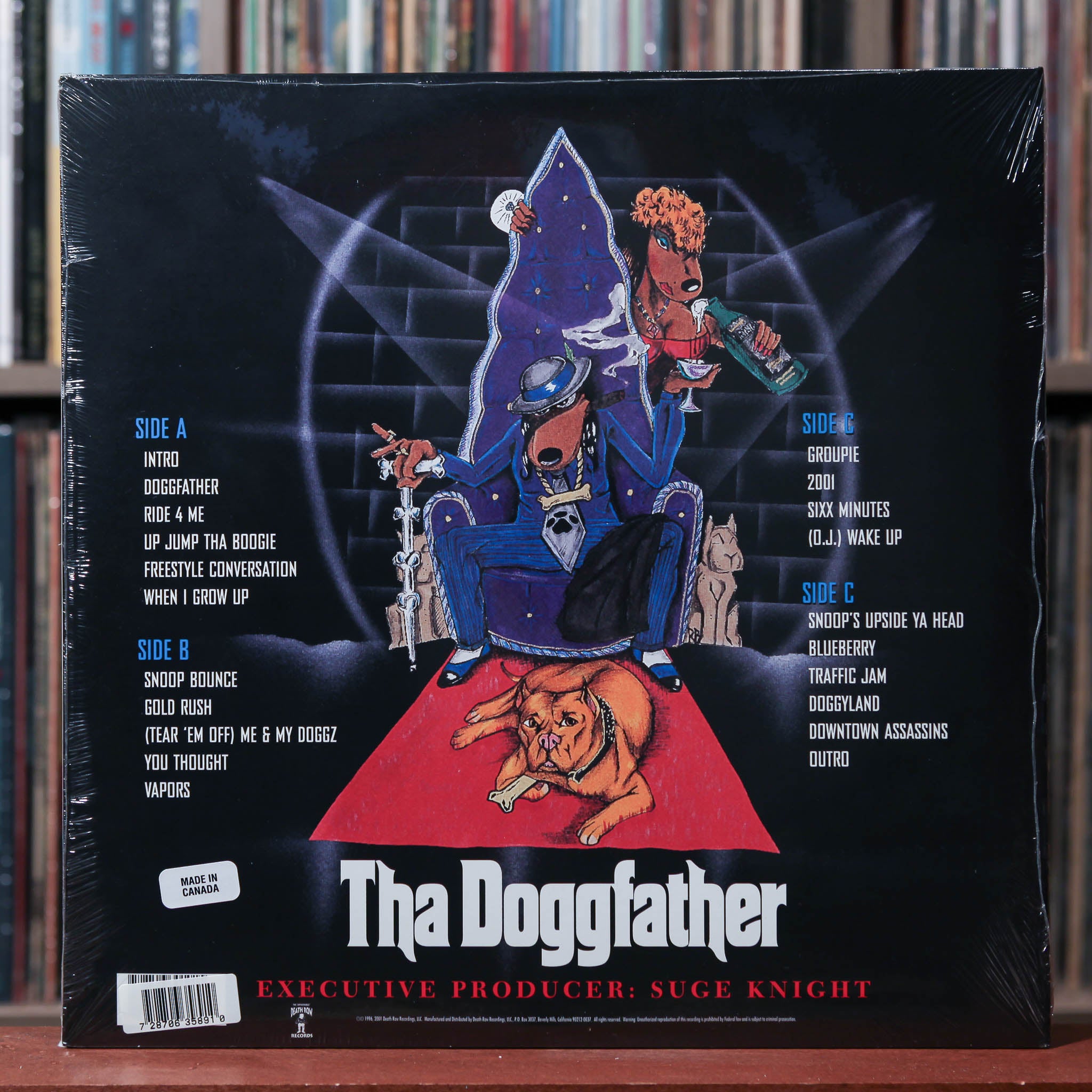 Snoop Dogg - Tha Doggfather - 2LP 2021 Death Row Records SEALED