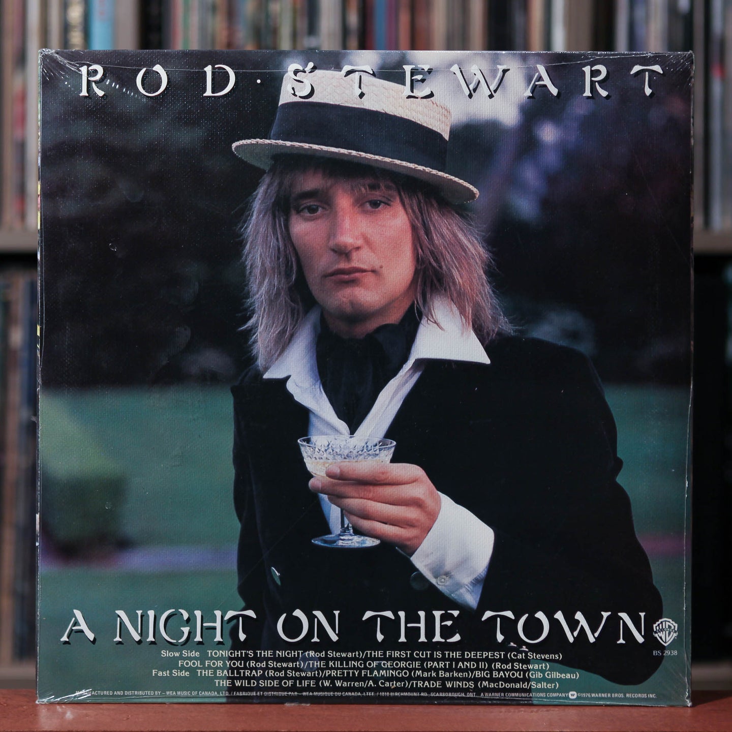 Rod Stewart - A Night On The Town - 1970's Warner Canada, SEALED