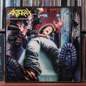 Anthrax - Spreading The Disease - 1985 Island, VG+/EX
