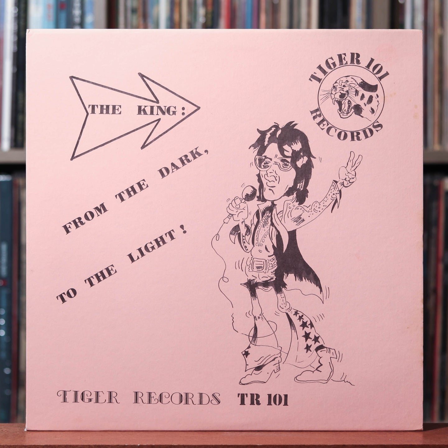 Elvis Presley - The King : From The Dark, To The Light ! - Private Press - 1978 Tiger Records, NM/EX