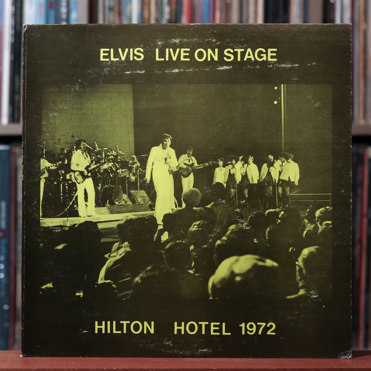 Elvis Presley - Elvis Live On Stage Hilton Hotel 1972. - Private Press - 1979 VG+/NM