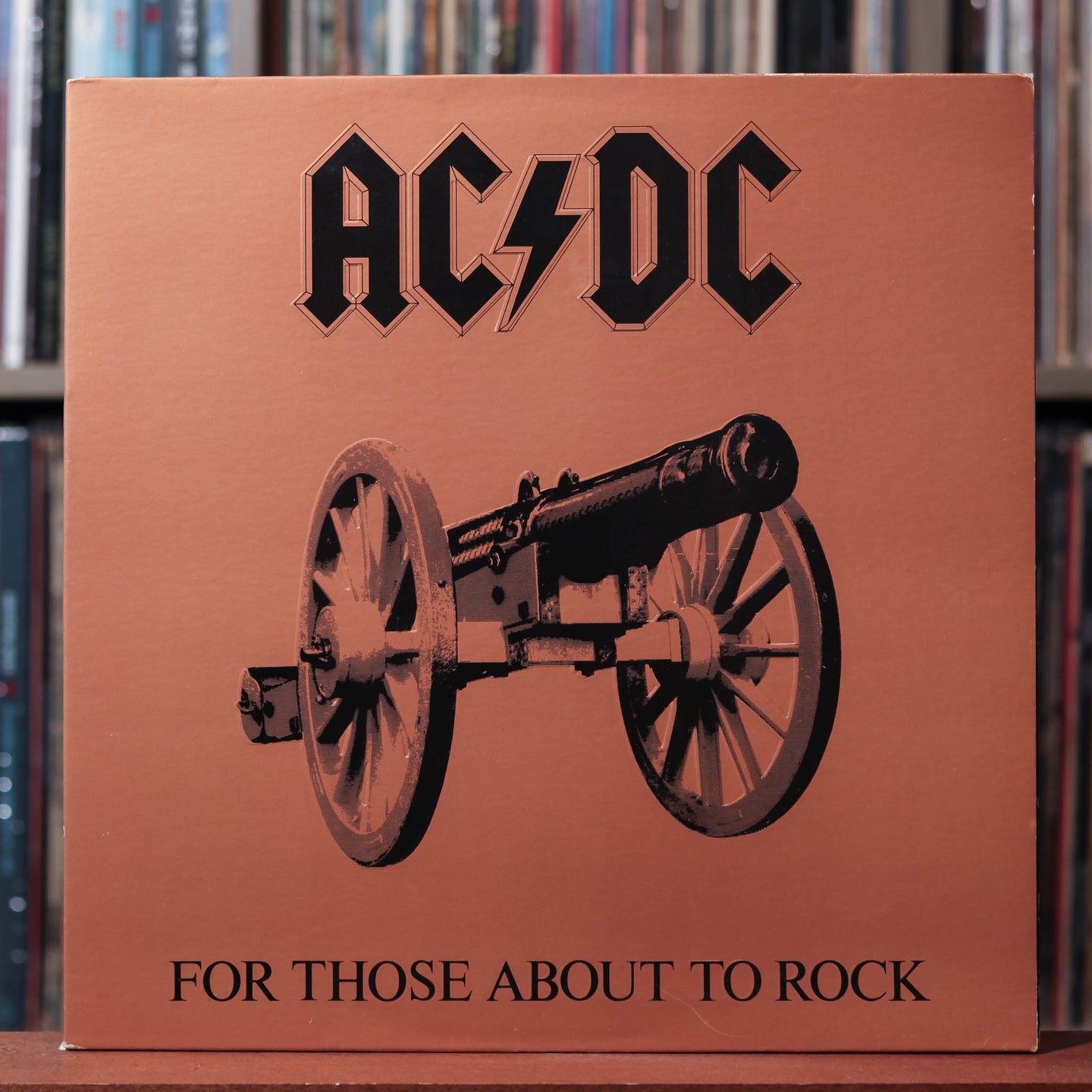 AC/DC - For Those About To Rock (We Salute You) - 1981 Atlantic, VG+/VG+