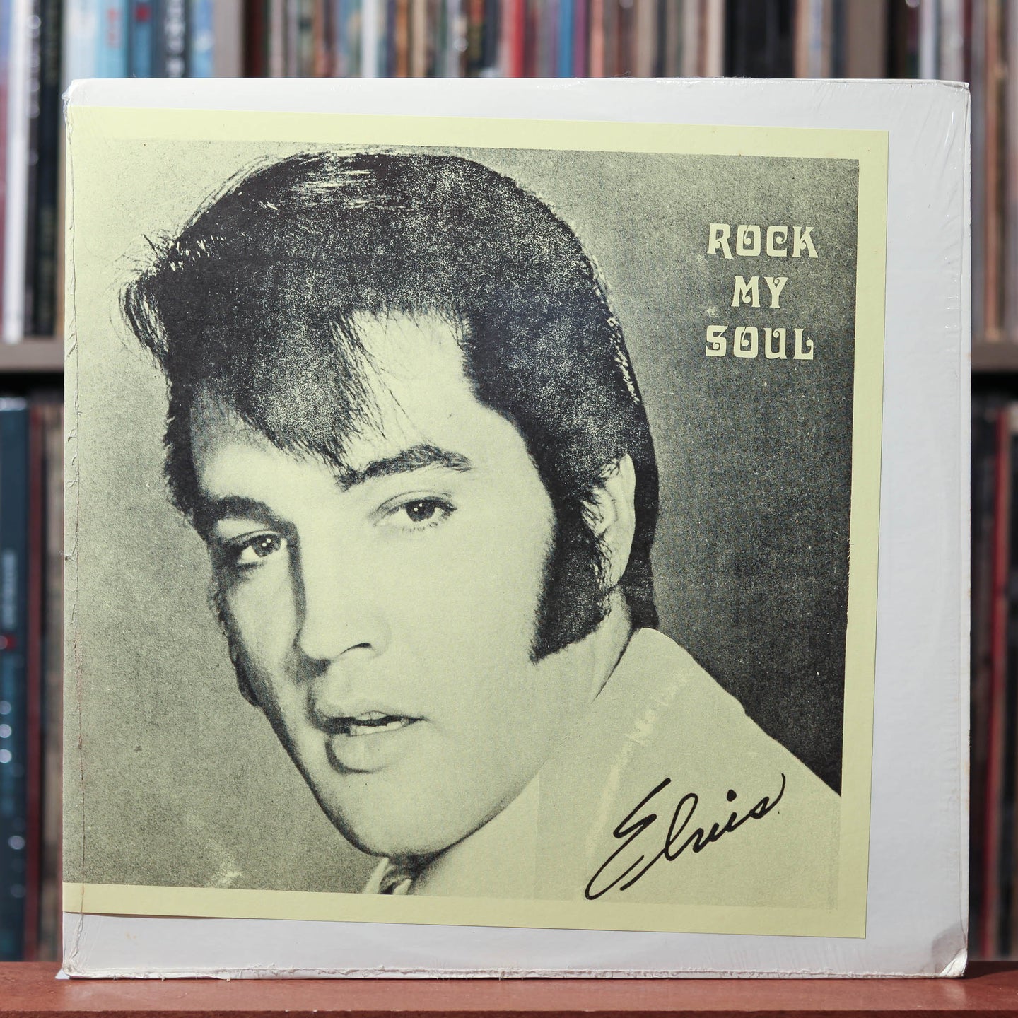 Elvis Presley - Rock My Soul - 1977 Ruthless Rhymes, Ltd. VG+/EX
