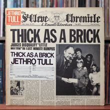 Load image into Gallery viewer, Jethro Tull - Thick As A Brick - RARE PROMO W/ NEWSPAPER 1972 Reprise Records, VG/EX
