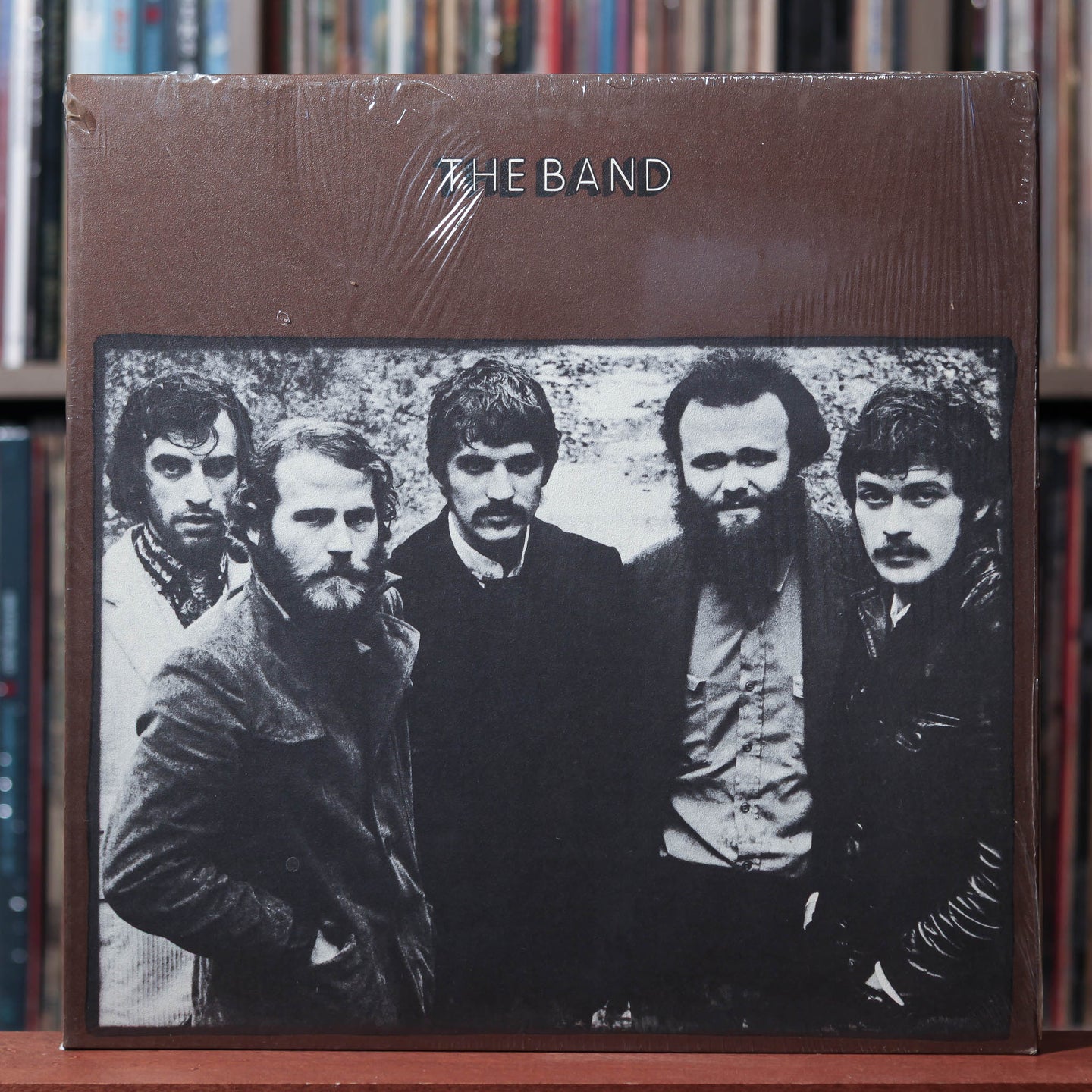 The Band - The Band - IN SHRINK 1969 Capitol Records, EX/VG