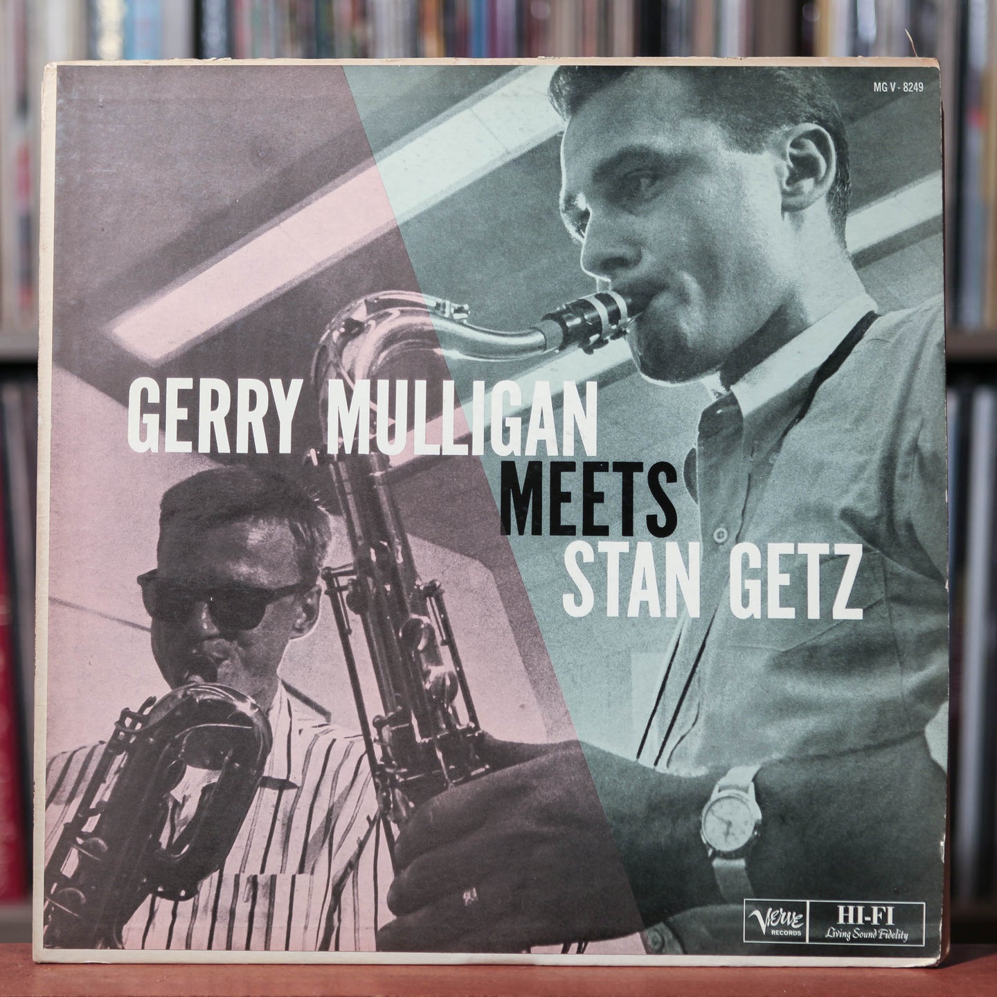 Gerry Mulligan & Stan Getz - Gerry Mulligan Meets Stan Getz - 1961 Verve, VG/VG