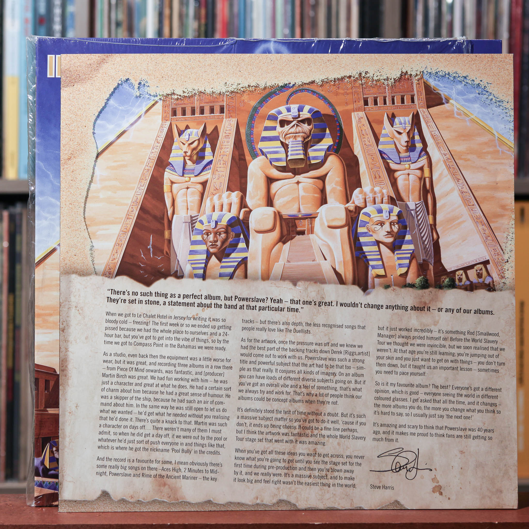 Iron Maiden - Powerslave - IN SHRINK W/ HYPE & INSERT ZOETROPE 2024 Sa