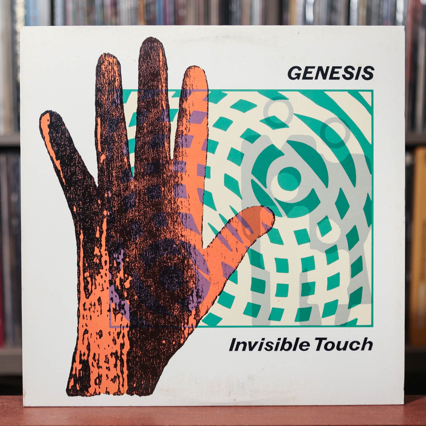 Genesis  - Invisible Touch - 1986 Atlantic, EX/EX