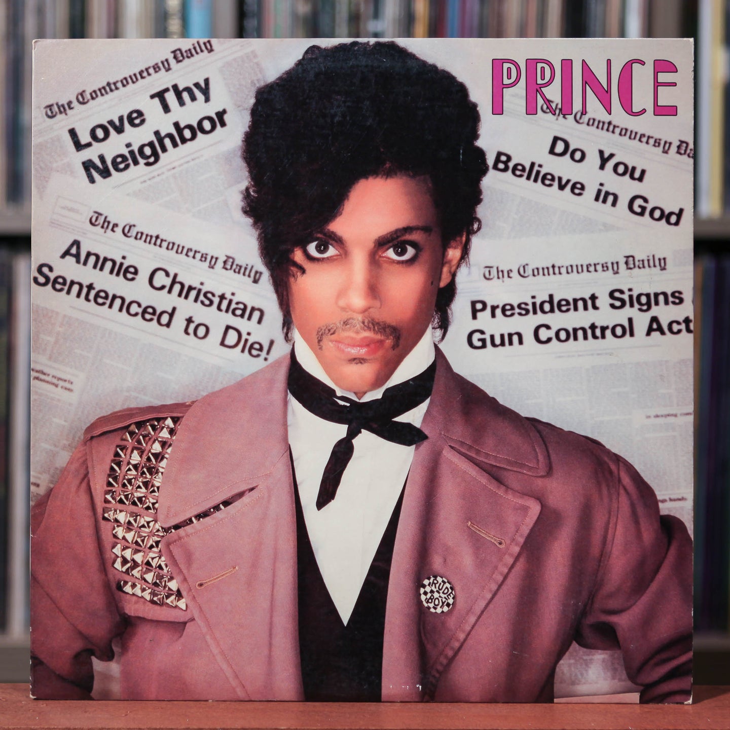 Prince - Controversy - 1981 Warner, VG+/VG+ w/Poster