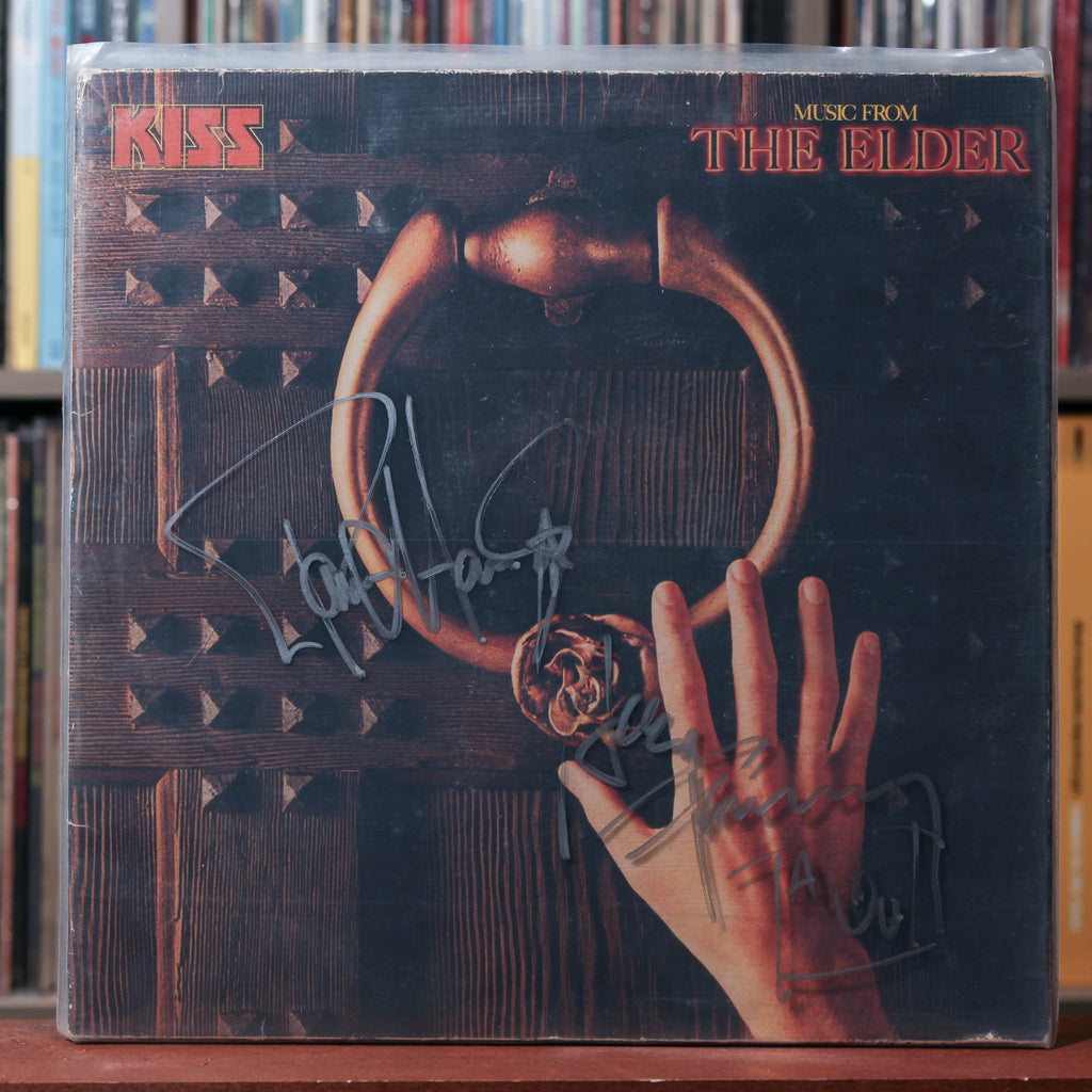 Kiss - (Music From) The Elder - GERMANY SIGNED PAUL & ACE 1981 Casabla