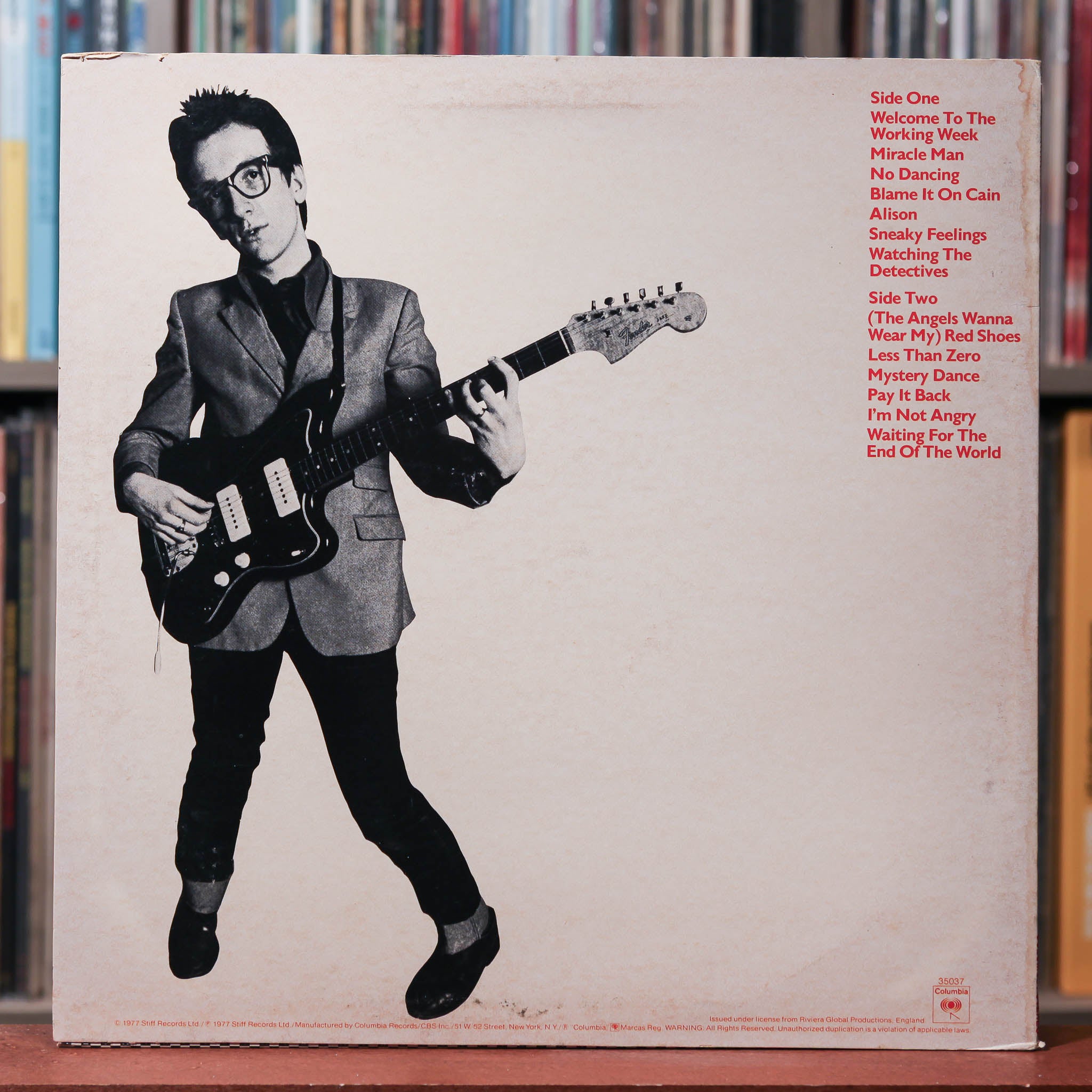 Elvis Costello My Aim Is True レコード ELVIS COSTELLO MY AIM IS TRUE LP RECORD PATTI SMITH RAMONES