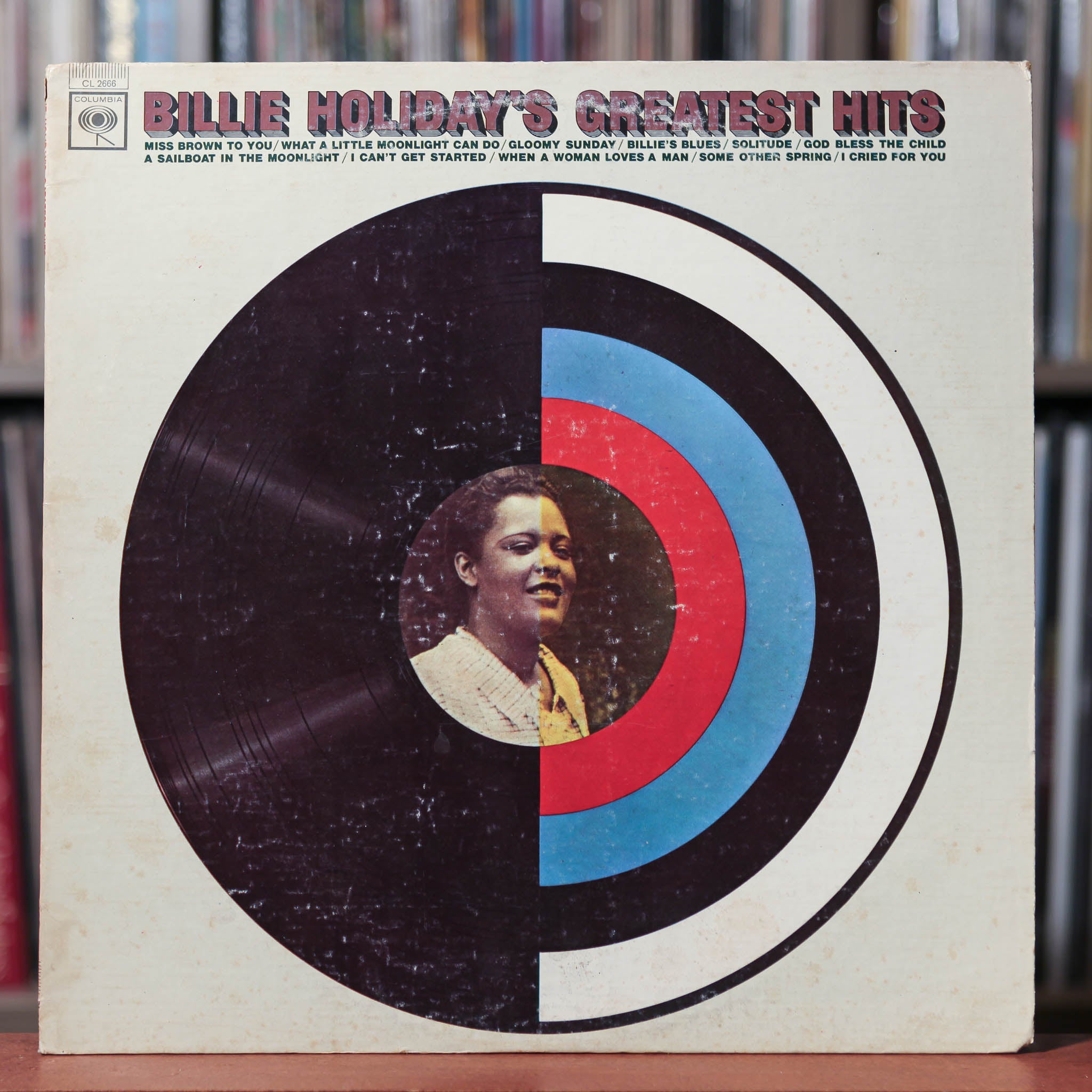 Billie Holiday - Billie Holiday's Greatest Hits - 1967 Columbia, VG+/V