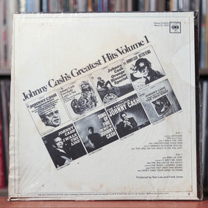 Johnny Cash - Greatest Hits Volume 1 - 1967 Columbia, VG/VG w/Shrink