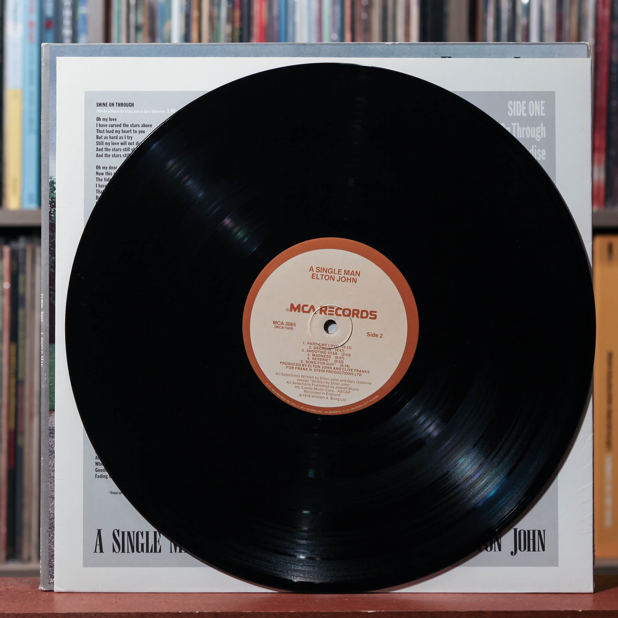 Elton John - A Single Man - 1978 MCA Records, VG/VG